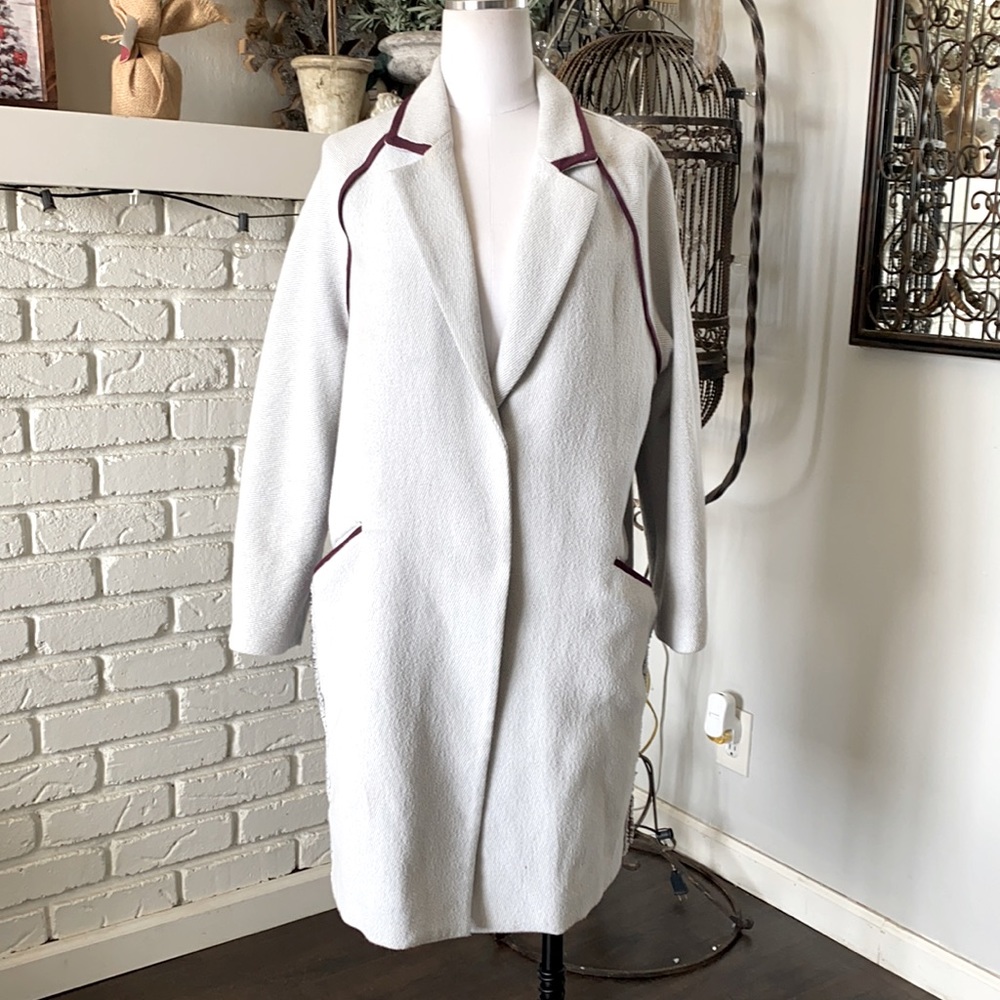 BIMBA Y LOLA COUTURE LONG JACKET SMALL